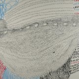 L'écriture de Pascal Vonlanthen devient rapidement abstraite et comparable à des nuées d'étourneaux. Collection de l'Art Brut